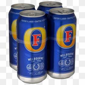 Fosters Lager Transparent Image - Beer Cans Transparent Background, HD Png Download - tin can png
