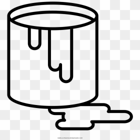 Paint Bucket Coloring Page - Paint Bucket Colouring Pages, HD Png Download - paint bucket png
