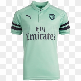 Arsenal Third Jersey 2018/19 - Arsenal 3rd Kit Back, HD Png Download - jersey png