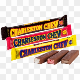 A Charleston Chew Candy Bar - Candies From The 1920s, HD Png Download - candy bars png