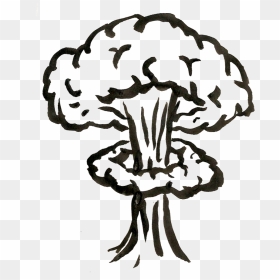 Nuclear Bomb Blast Png - Explosion Drawing, Transparent Png - nuke explosion png