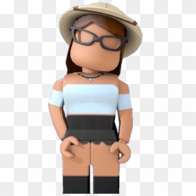 Roblox Girl Gfx Png Cute Bloxburg Aesthetic - Cute Roblox Girl Gfx,  Transparent Png