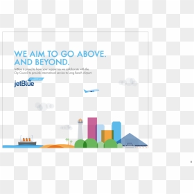 Jetblue You Above All Png Billboard - Jetblue You Above All, Transparent Png - jetblue logo png