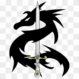 Dragon Icon Png , Png Download - Black Dragon Transparent Background, Png Download - dragon icon png