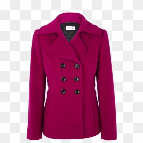 Short Coat For Women Png Image With Transparent Background - Button, Png Download - coat png