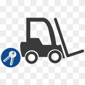 Lift Truck Aftermarket Sales And Service - Forklift Icon Png, Transparent Png - forklift png