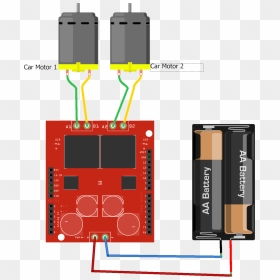 Monster Motor Shield Arduino, HD Png Download - arduino png