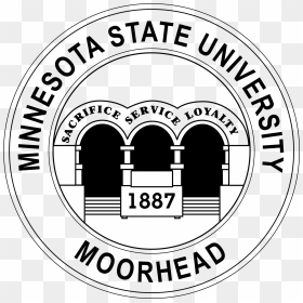 Msu Moorhead Logo Png Transparent - Moorhead State University, Png Download - minnesota outline png