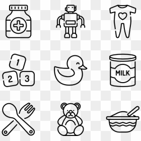 Graphic Design Icon Vector, HD Png Download - baby icon png