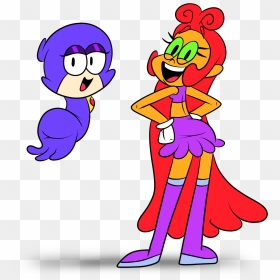 Toon Raven And Toonfire By Sb99stuff Toon Raven And - Teen Titans Go Toon Titans, HD Png Download - teen titans png