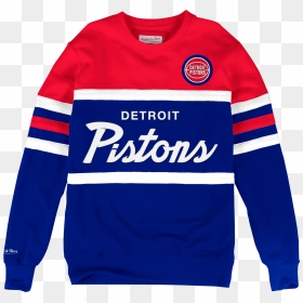 Mitchell And Ness Lakers Sweater, HD Png Download - detroit pistons logo png