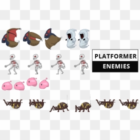 Preview - 2d Game Enemy Sprite, HD Png Download - enemy png