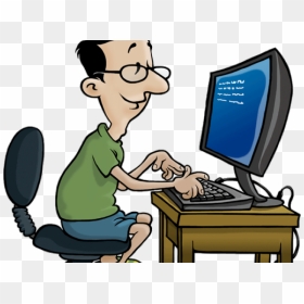 Staff Clipart Office Work - Work At Home Kartun, HD Png Download - working png