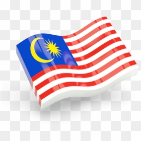 Glossy Wave Icon Download Flag Icon Of Malaysia Png - Transparent Background Malaysia Icon Flag, Png Download - usa flag icon png