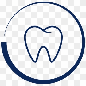 Icon Tooth In Circle - Root Canal Treatment Icon, HD Png Download - tooth icon png