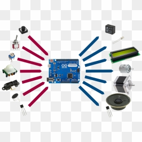 Arduino Input And Output Devices, HD Png Download - arduino png
