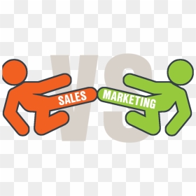 Marketing Clipart Sale Marketing - Sales Vs Marketing Transparent, HD Png Download - sales png