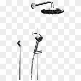 Retro Shower Set Chrome Close, HD Png Download - close png