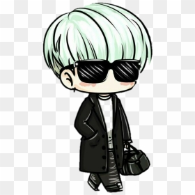 Cute Bts Drawings Suga Easy - Bts Cute Drawings, HD Png Download - min yoongi png