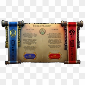 Choose Your Destiny Wow - Label, HD Png Download - horde png