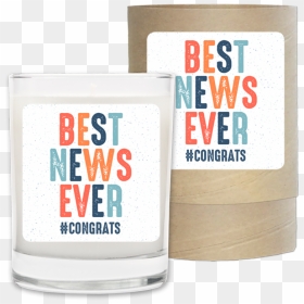 Congrats Best News Ever Candle , Png Download - Poster, Transparent Png - congrats png