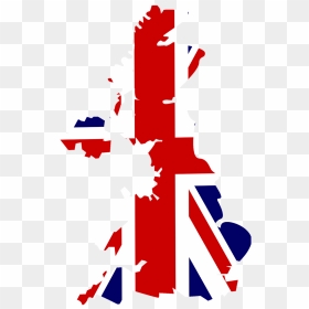 Britain Map Flag Png, Transparent Png - kingdom png