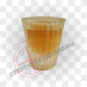 American Flag Shot Glass - Milkshake, HD Png Download - israel flag png