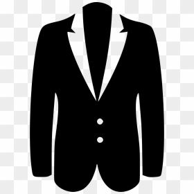 Suit Vest Coat Jacket Fashion Cloth - Suit Jacket Icon Png, Transparent Png - coat png