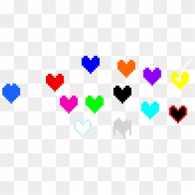 Transparent Undertale Heart Sprite, HD Png Download - undertale soul png