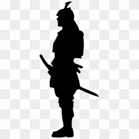 Samurai Silhouette, HD Png Download - sword silhouette png