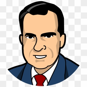 Richard Nixon Brainpop , Png Download - Richard Nixon Cartoon Face, Transparent Png - richard nixon png