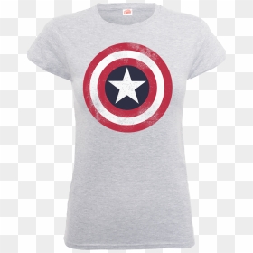 Transparent Marvel Shield Logo Png - Captain America, Png Download - capitan america png