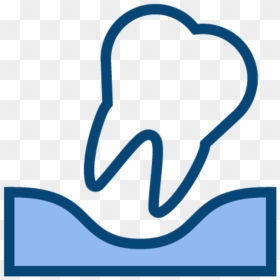 Service Icon - Wisdom Teeth Removal Icon, HD Png Download - tooth icon png