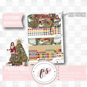 Transparent Mistletoe Png - Christmas Tree, Png Download - mistle toe png