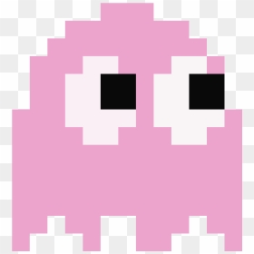 Pink Pac Man Ghost, HD Png Download - pacman.png