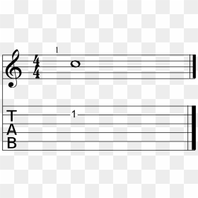 A Sharp Sign Raises The Natural Note By One Half-step - Drop B Power Chords, HD Png Download - half note png