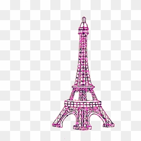 #ftedtickers #glitter #sparkle #pink #paris #eiffeltower - Cute Eiffel Tower Clipart, HD Png Download - pink sparkle png