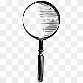 Vintage Magnifying Glass Vector Clip Art - Old Magnifying Glass Vector, HD Png Download - magnifying glass vector png