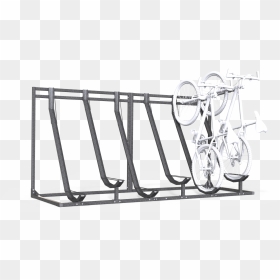 Vertical 6 Bike Rack - Road Bicycle, HD Png Download - bike rack png