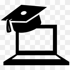Online Graduation Comments - Online Graduation Icon, HD Png Download - graduation icon png