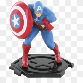 Comansi Captain America Figure From Avengers - Muñecos De Capitán América, HD Png Download - capitan america png