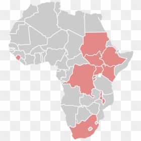 Africa Map, HD Png Download - africa map png