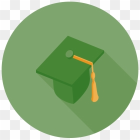 Graduation Cap Flat Icon , Png Download - Suikinkutsu, Transparent Png - graduation icon png