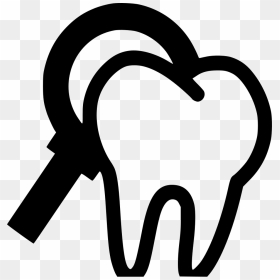 Transparent Tooth Png - Dental Checkup Icon Png, Png Download - tooth icon png