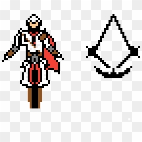 Transparent Ezio Auditore Png - Ezio Pixel Art, Png Download - ezio png