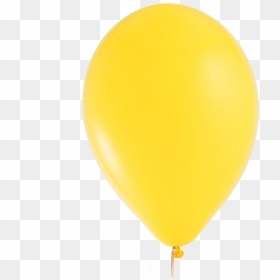 11 - Balloon, HD Png Download - yellow balloon png