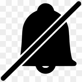 Bell Ring Off Line - Ring Off Icon, HD Png Download - sword silhouette png