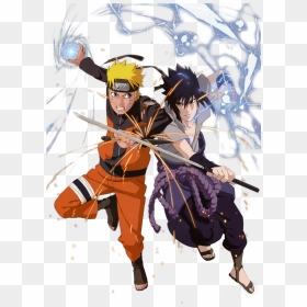 Sasuke & Naruto - Naruto And Sasuke Png, Transparent Png - sasuke uchiha png