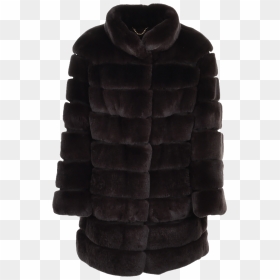 Coat Fur Background Transparent - Черная Шуба Пнг, HD Png Download - white fur png