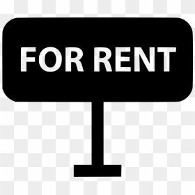 For Rent Sign Real Estate Home - Icon Png Real Estate, Transparent Png - real estate sign png